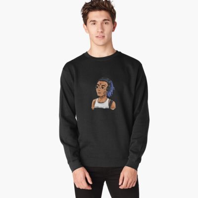 XXXTentation draw profil cartoon RIP legend Rap Emo Sweatshirt Official Haikyuu Merch