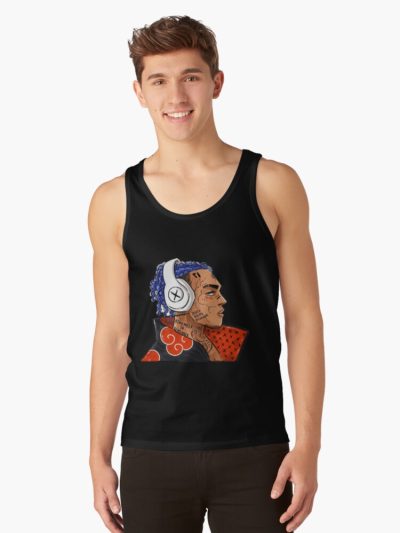 XXXTENTATION DRAW MANGA VERSION RAP RIP Tank tops Official Haikyuu Merch