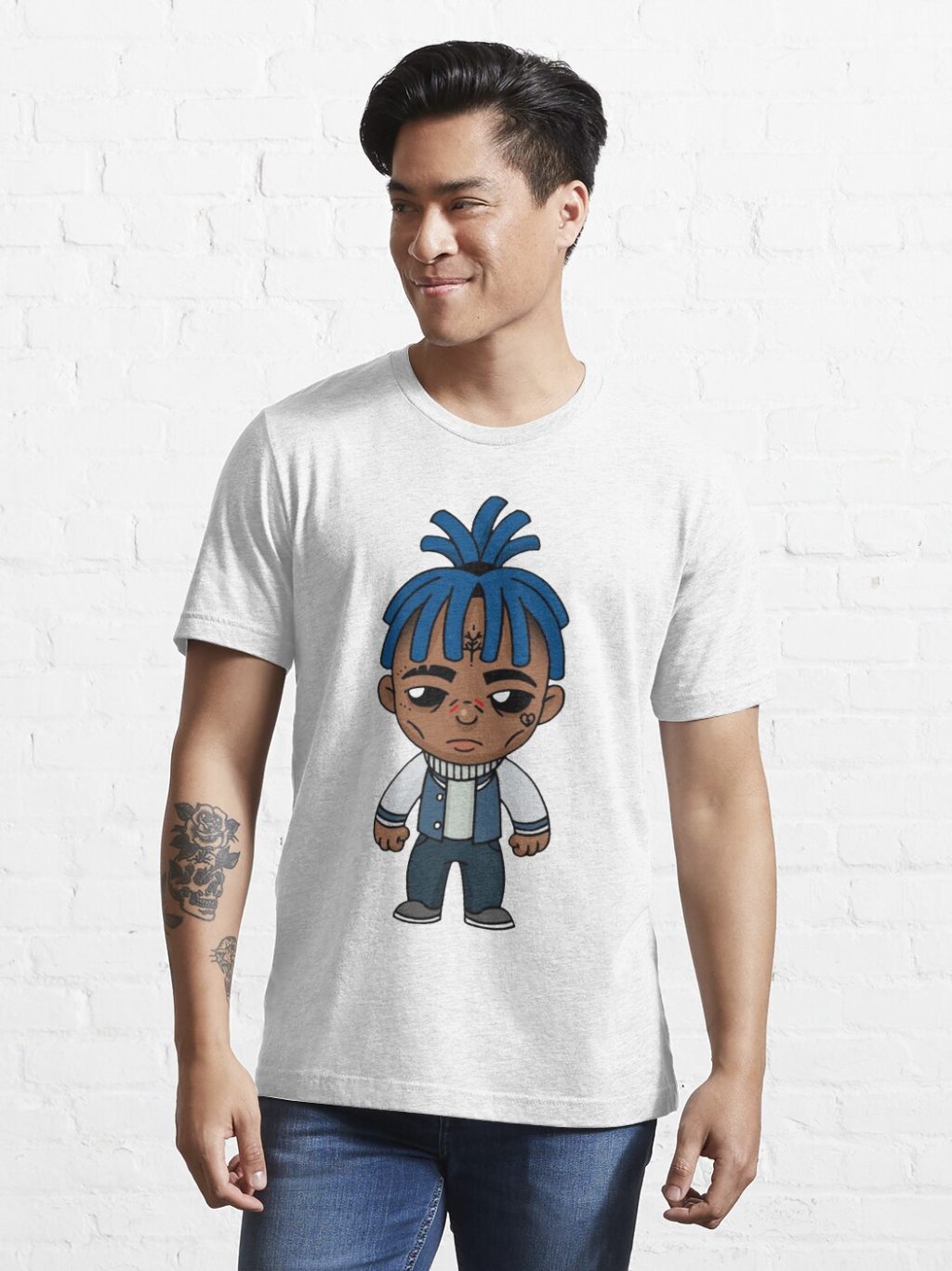 ssrcoslim fit t shirtmensfafafaca443f4786fronttall three quarter2000x2000 17 - XXXTentacion Merch