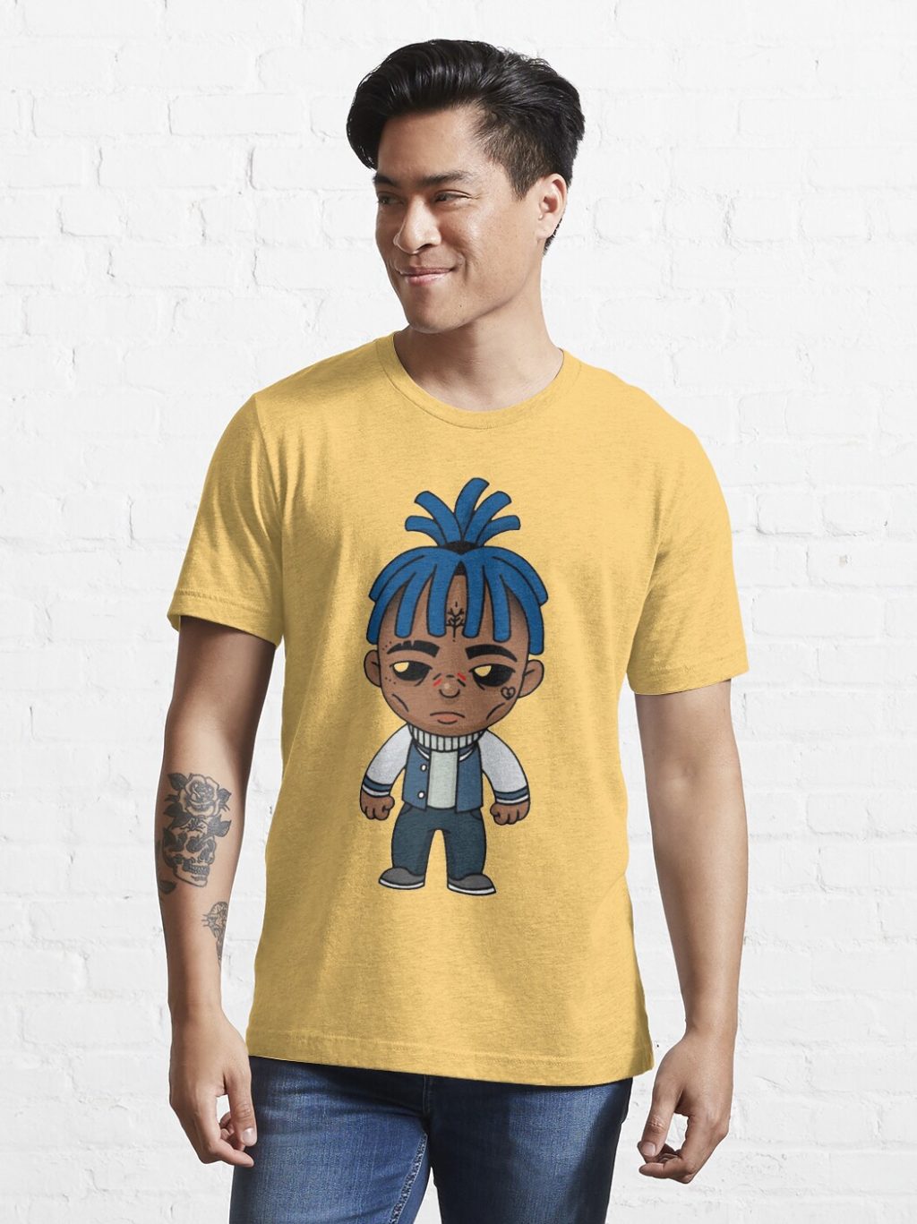ssrcoslim fit t shirtmensffcf6eda6eb664a1fronttall three quarter2000x2000 17 - XXXTentacion Merch