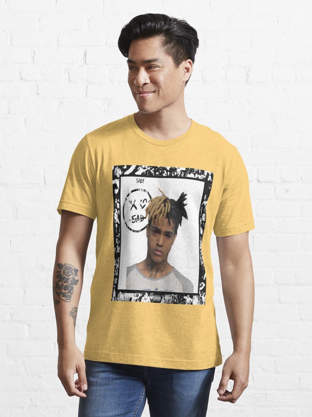 ssrcoslim fit t shirtmensffcf6eda6eb664a1fronttall three quarter2000x2000 23 - XXXTentacion Merch