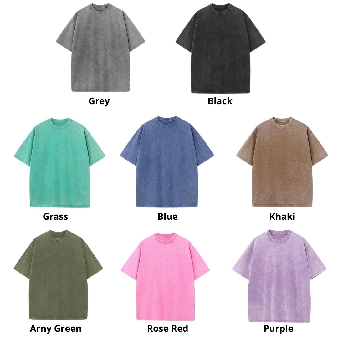 Mineral Wash T Shirt Color - XXXTentacion Merch