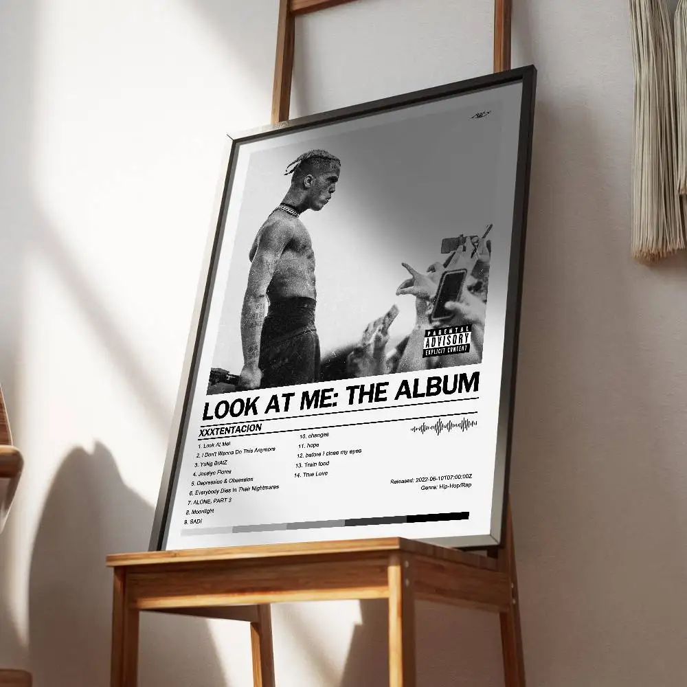 White Desin Look At Me: The Album Xxxtentacions Wall Art