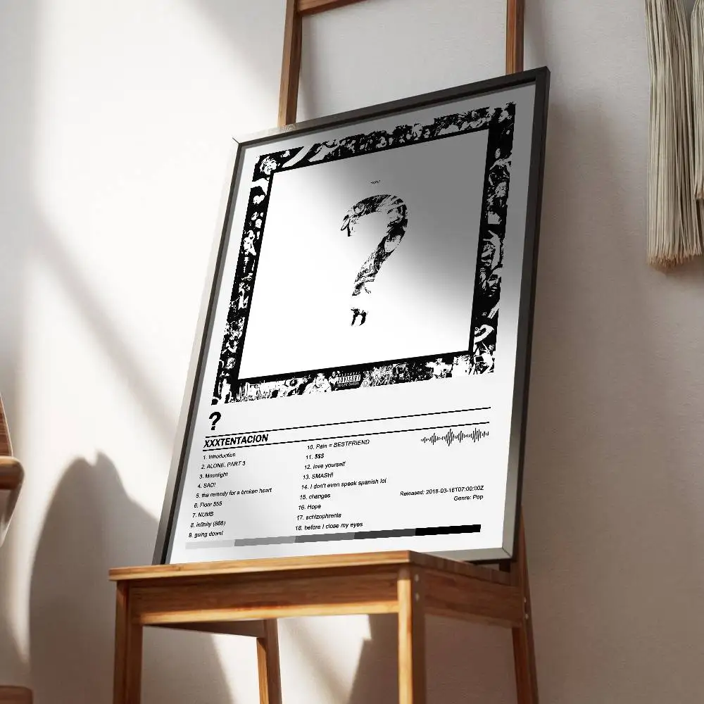 White Album "?" Xxxtentacions Wall Art