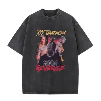 Revenge XXXTentacion Mineral Wash T-shirt