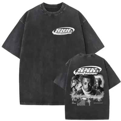 Memories XXXTentacion Mineral Wash T-shirt