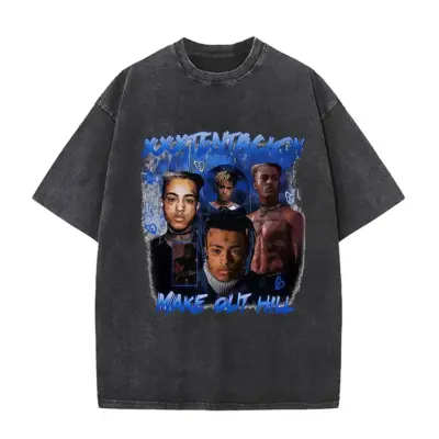 Make Out Hill XXXTentacion Mineral Wash T-shirt
