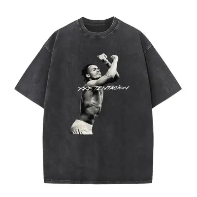 On Stage XXXTentacion Mineral Wash T-shirt