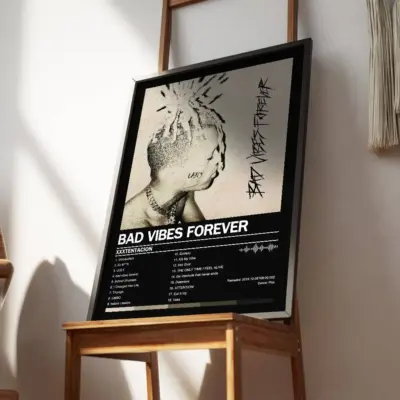 Bad Vibes Forever Xxxtentacions Wall Art
