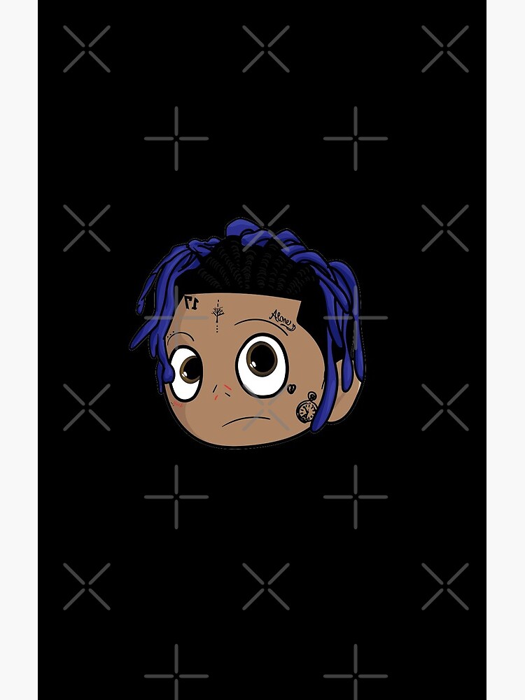Xxxtentacion Cartoon Shower Curtain - Image 2