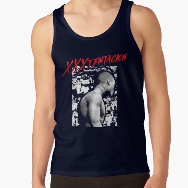 Xxxtentacion Collage Black Pullover Tank Top - Image 5