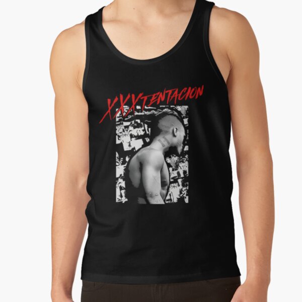 Xxxtentacion Collage Black Pullover Tank Top - Image 2