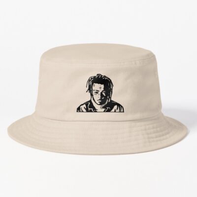 Xxxtentacion Black And White Silhouette Graphic Design Bucket Hat