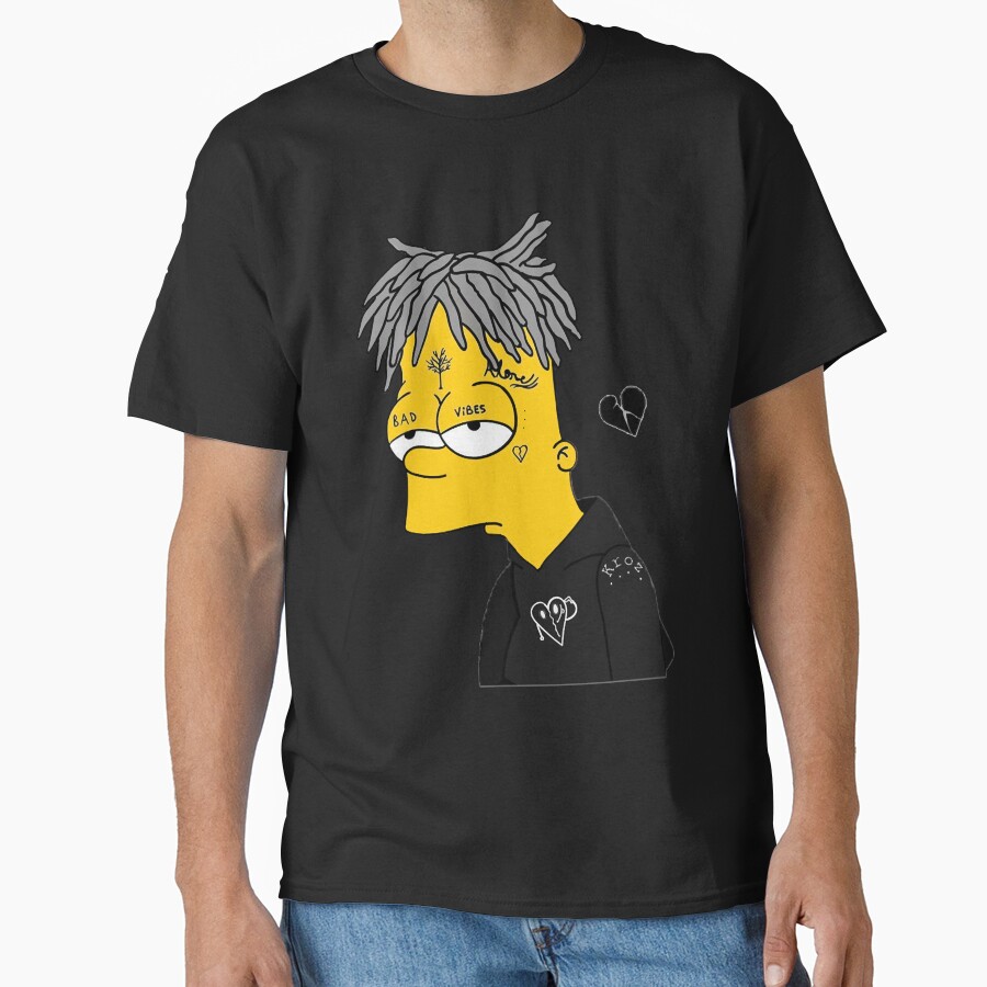 The Lazy Way To Bart Xxxtentacion Secrets About Vintage Retro T-shirt - Image 2