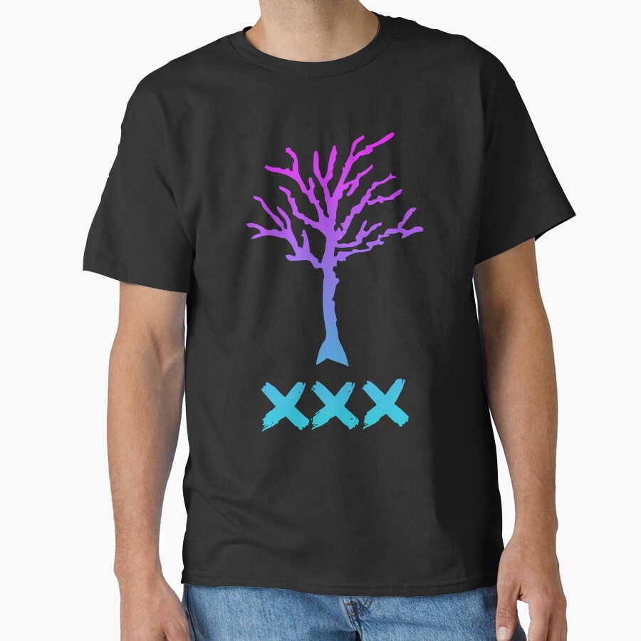 Cheap Xxxtentacion Xxxtentacion Tribute Xxxtentacion Rap Lil Peep Hip Hop Music Rapper Xxx Ri T-shirt - Image 2