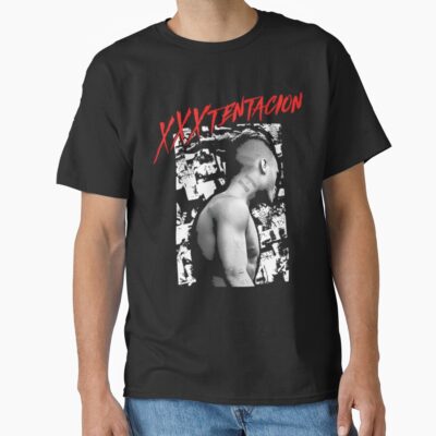 Xxxtentacion Collage Black Pullover T-shirt