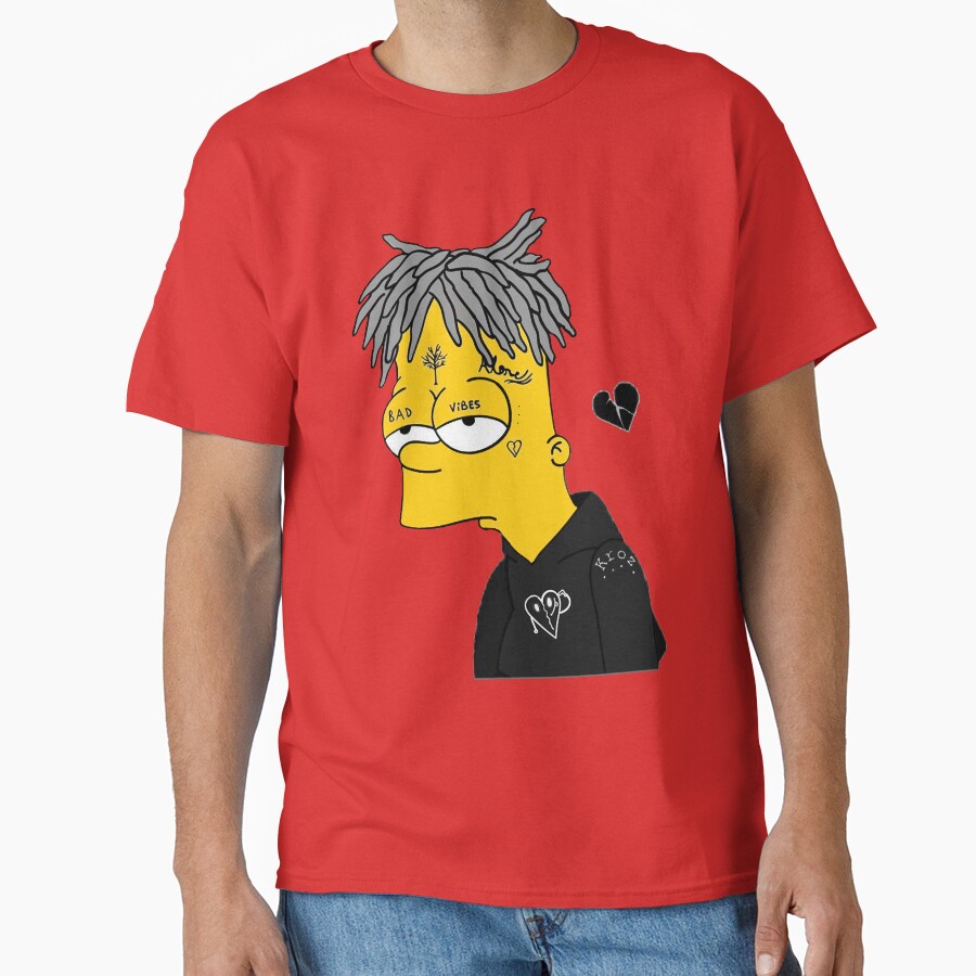 The Lazy Way To Bart Xxxtentacion Secrets About Vintage Retro T-shirt - Image 5