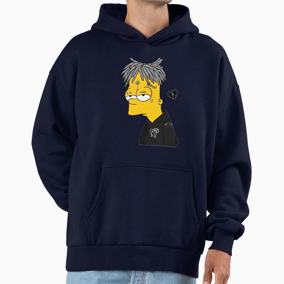 The Lazy Way To Bart Xxxtentacion Secrets About Vintage Retro Hoodie - Image 5