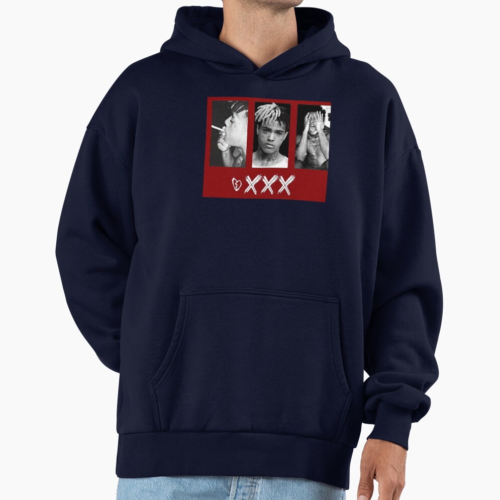 Xxxtentacion Red Design Hoodie - Image 5