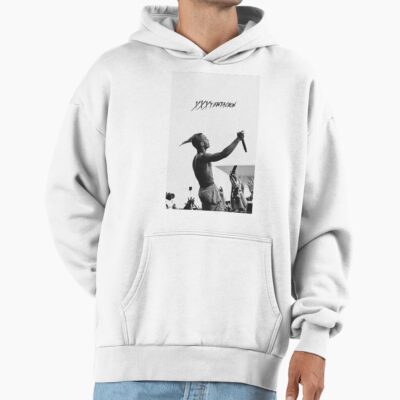 Live Concert Black And White Tentacion Poster Hoodie