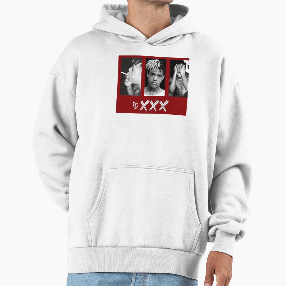 Xxxtentacion Red Design Hoodie