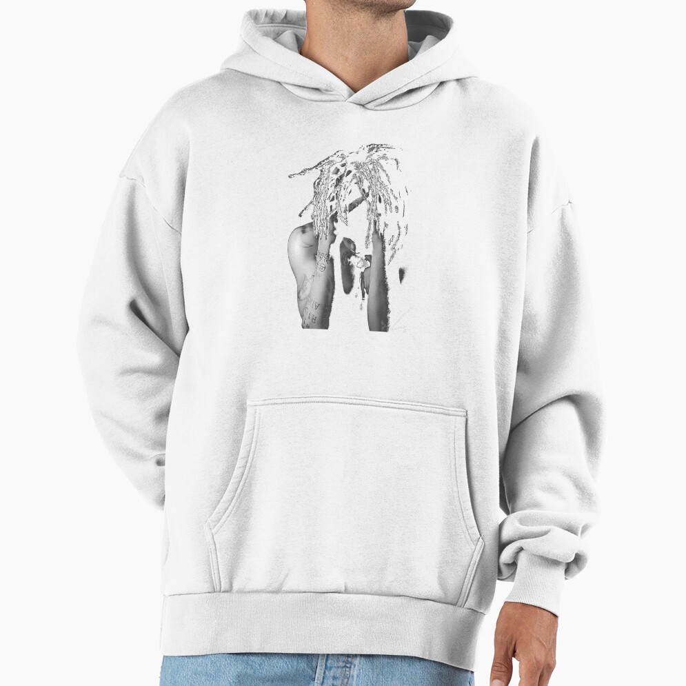 Xxxtentacion Black White Design Hoodie - Image 2