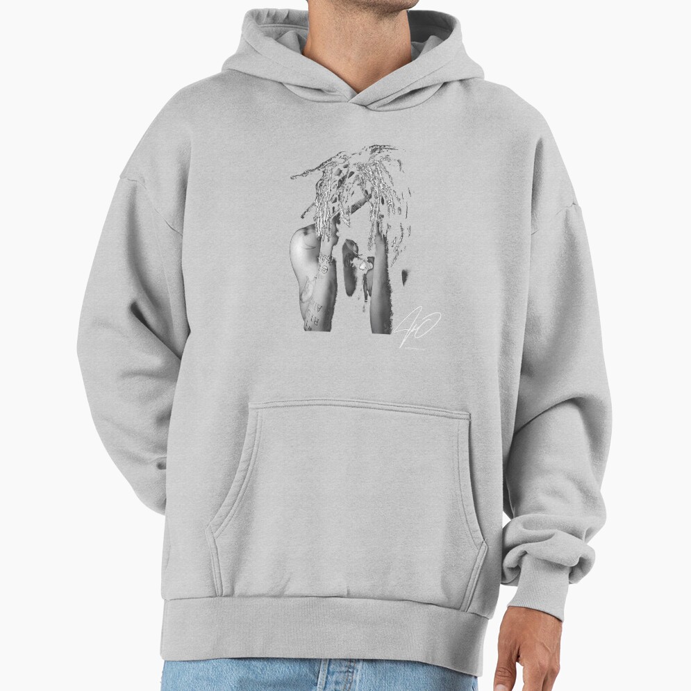 Xxxtentacion Black White Design Hoodie - Image 5