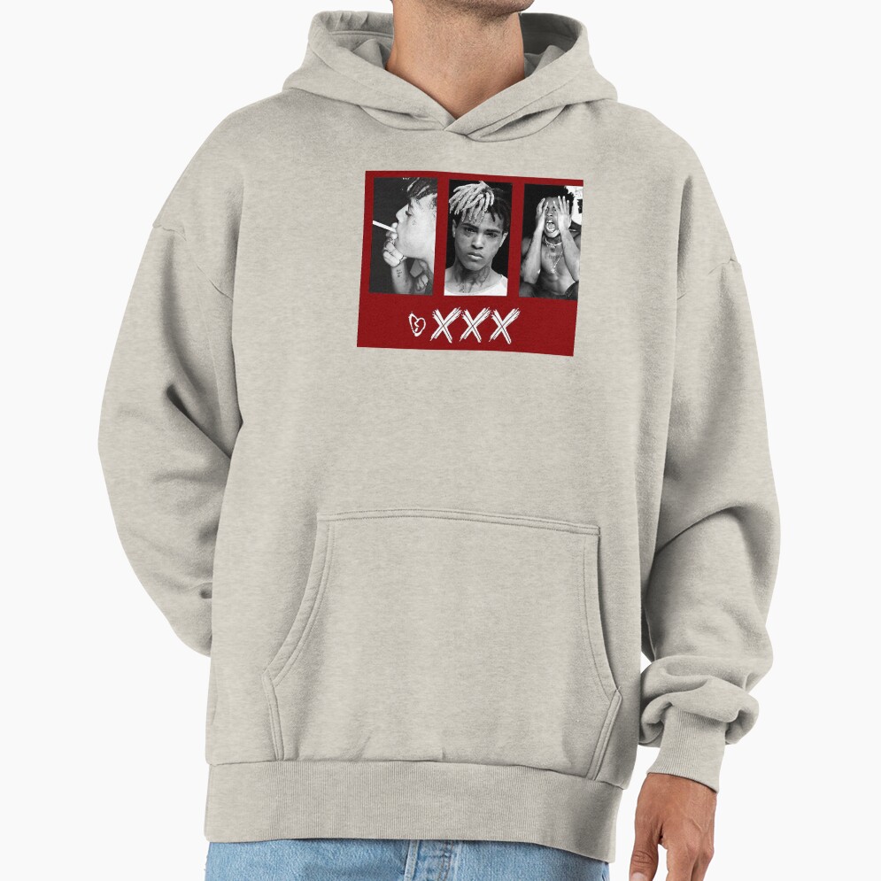 Xxxtentacion Red Design Hoodie - Image 3