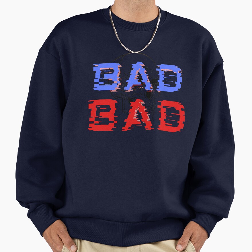 Xxxtentacion Shop Bad Word Has An Effect Xxxxtentacion Bad Vibes Forever Merch Xxxtentacion Shop Sweatshirt - Image 5