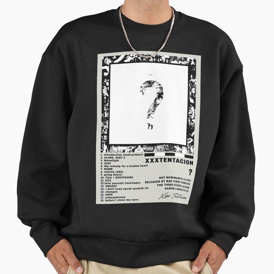 Album "?" Xxxtentacion Sweatshirt - Image 2