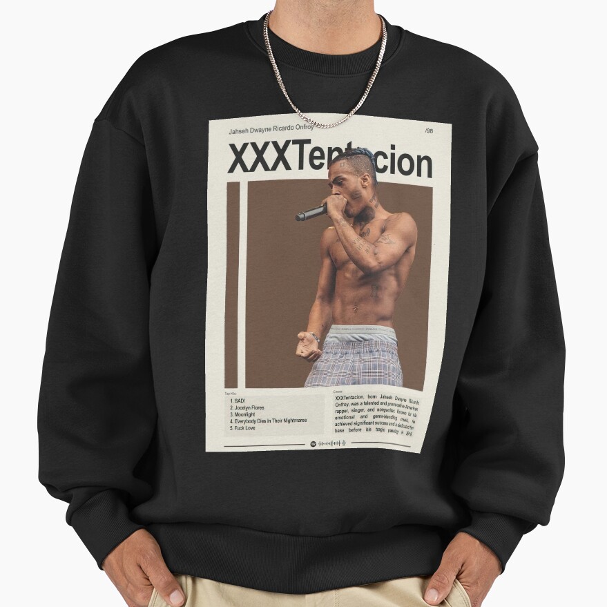 Jahseh Dwayne Ricardo Onfroy Xxxtentacion Sweatshirt - Image 2