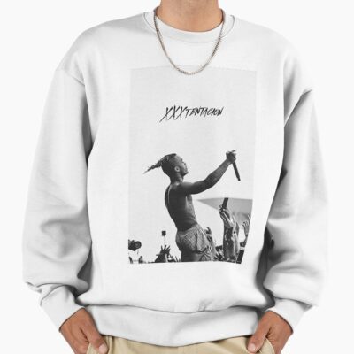 Live Concert Black And White Tentacion Poster Sweatshirt