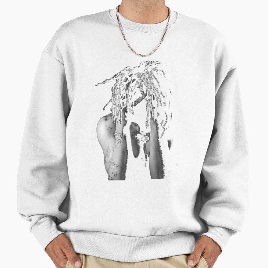 Xxxtentacion Black White Design Sweatshirt - Image 2