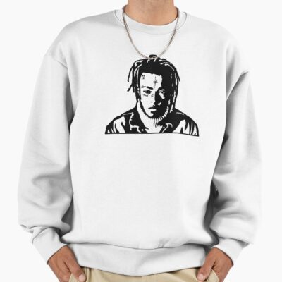 Xxxtentacion Black And White Silhouette Graphic Design Sweatshirt