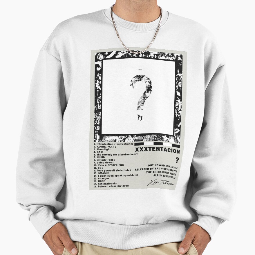 Album "?" Xxxtentacion Sweatshirt