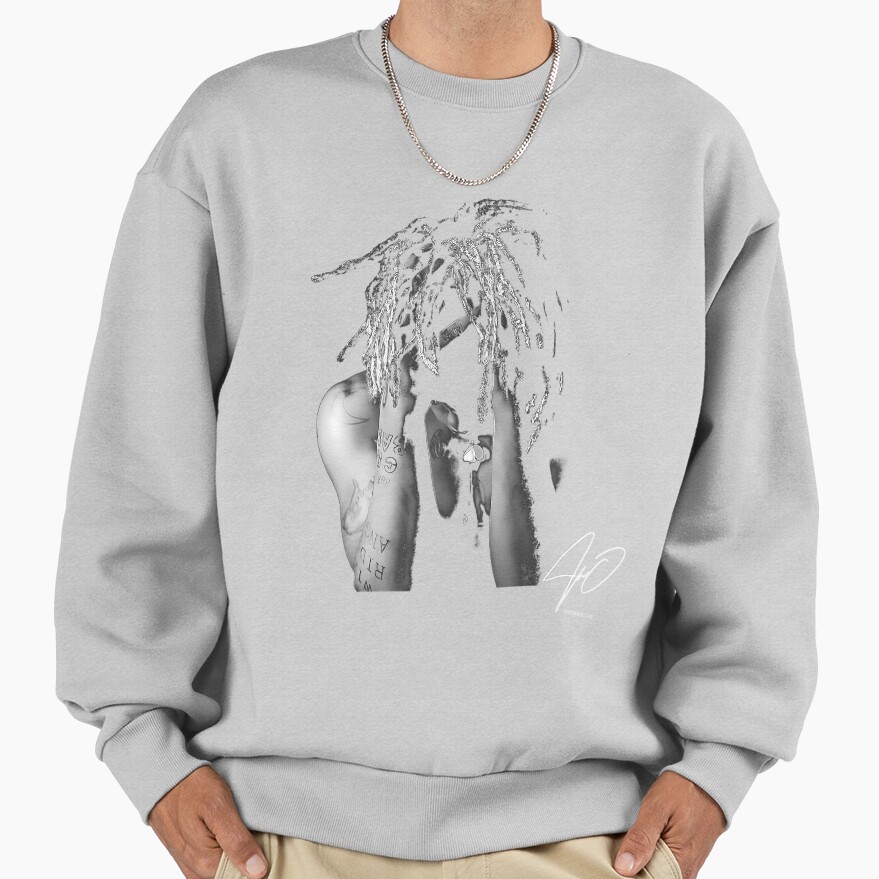 Xxxtentacion Black White Design Sweatshirt - Image 4