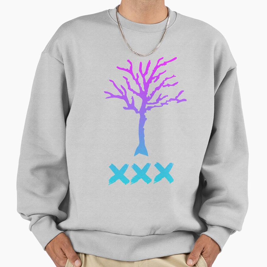 Cheap Xxxtentacion Xxxtentacion Tribute Xxxtentacion Rap Lil Peep Hip Hop Music Rapper Xxx Ri Sweatshirt - Image 4