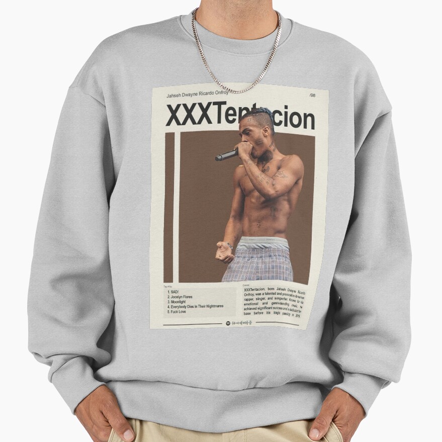 Jahseh Dwayne Ricardo Onfroy Xxxtentacion Sweatshirt - Image 4