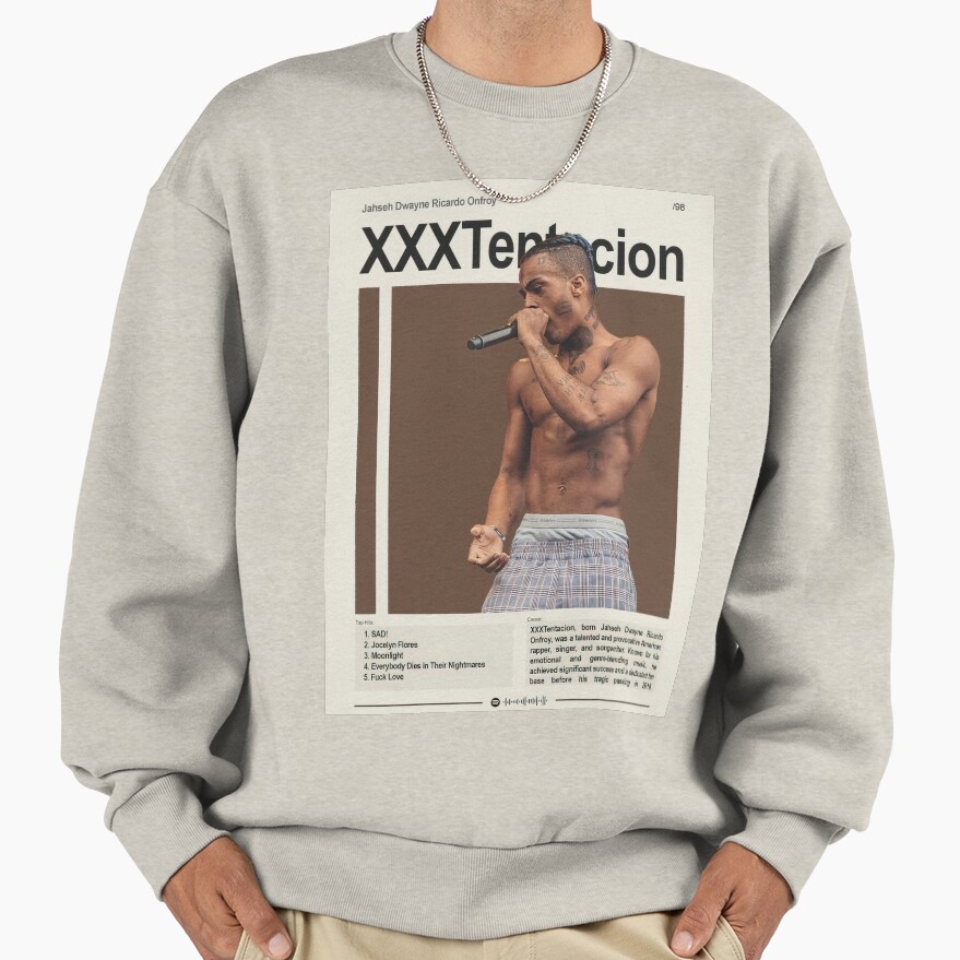 Jahseh Dwayne Ricardo Onfroy Xxxtentacion Sweatshirt - Image 3