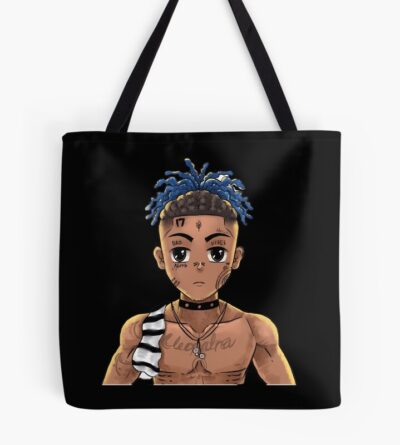 De Xxxtentation Draw Cartoon Rip Legend Rap Tote Bag