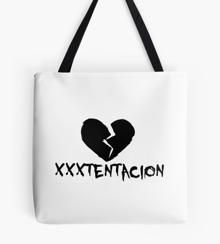 Xxxtentacion American Rapper Black Version Tote Bag