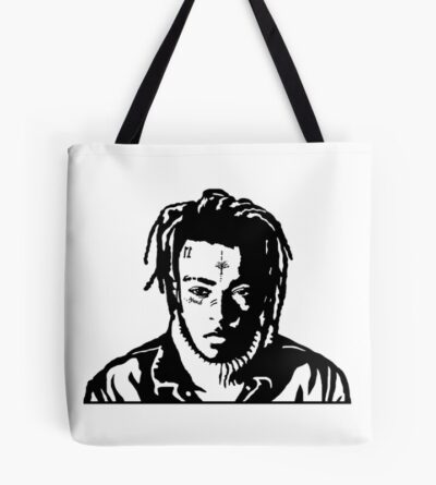 Xxxtentacion Black And White Silhouette Graphic Design Tote Bag