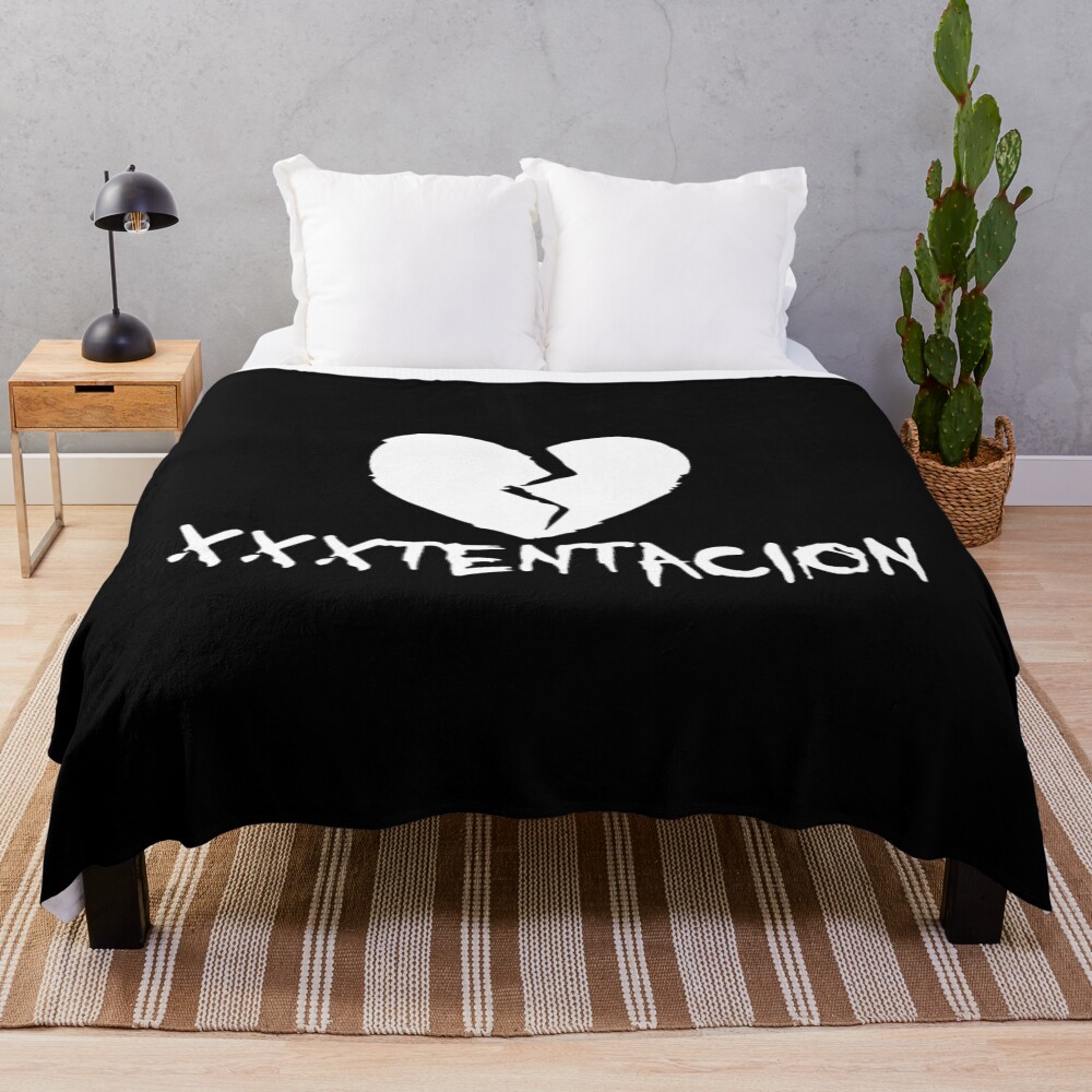 Xxxtentacion American Rapper Throw Blanket