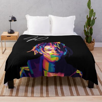 Xxxtentacion Wpap Art Throw Blanket