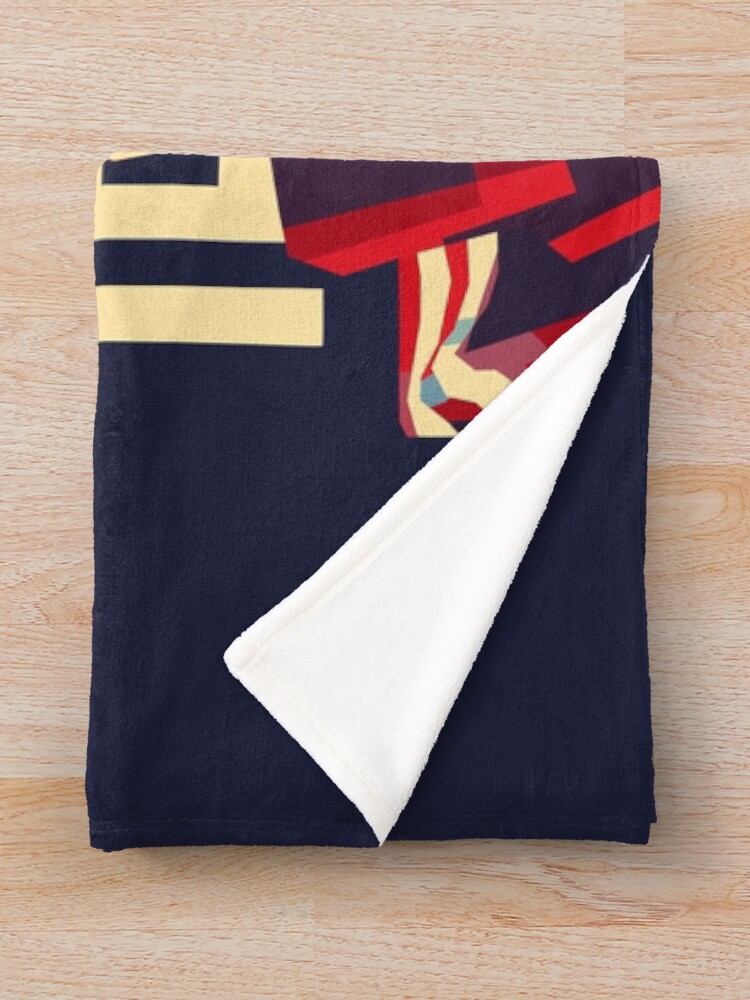 Xxxtentacion Retro Art Throw Blanket - Image 2