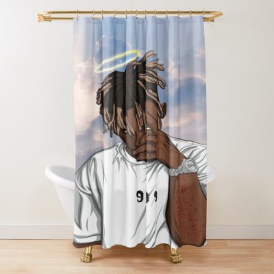 Juice Wrld Rapper Shower Curtain