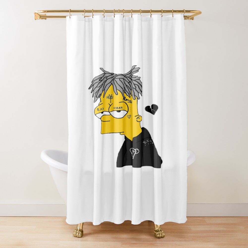The Lazy Way To Bart Xxxtentacion Secrets About Vintage Retro Shower Curtain