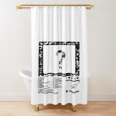Rap Music Album Shower Curtain