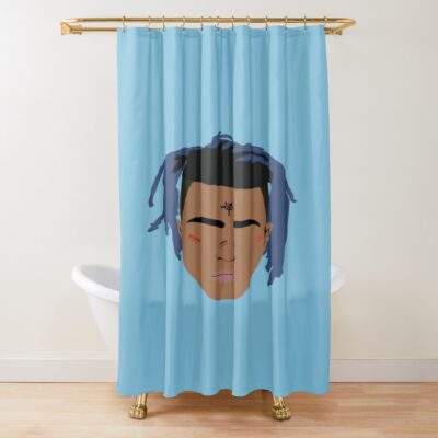 Xxxtentacion Illustration Shower Curtain