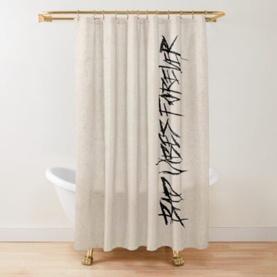 Xxx Bad Vibes Forever Shower Curtain